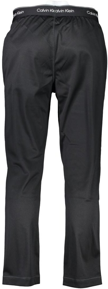 Calvin Klein Calvin Klein Black Polyester Men's Track Pant Zwart