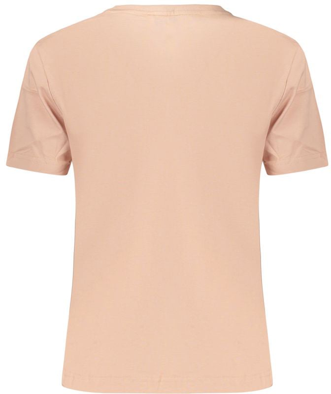 Calvin Klein Rosa Cotton Women's T-Shirt Roze