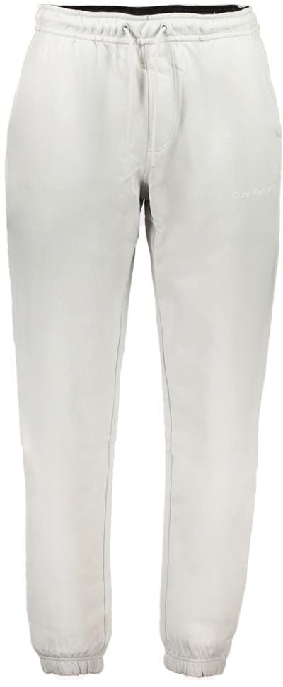Calvin Klein Grigio Cotton Men's Sweatpant Grijs