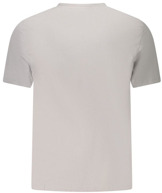 Calvin Klein Calvin Klein Gray Cotton Men's T-Shirt Grijs