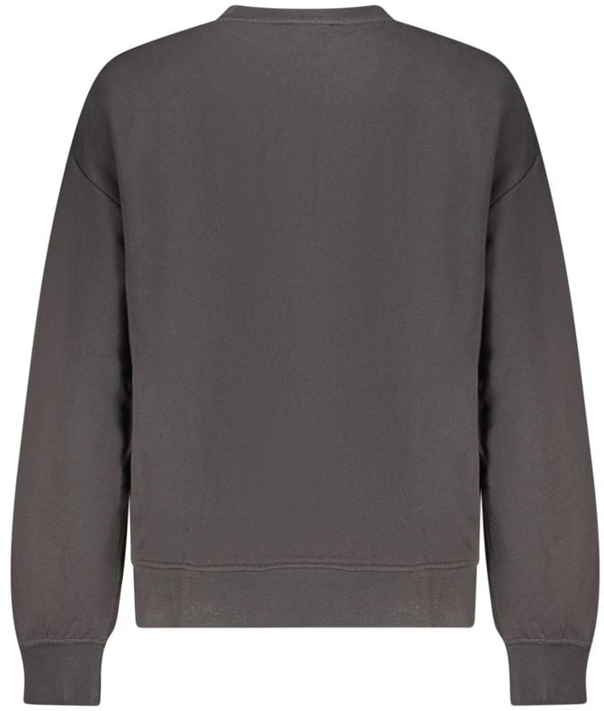 Calvin Klein Black Cotton Womens Sweatshirt Zwart