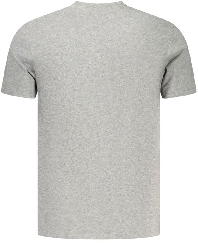 Calvin Klein Gray Cotton Men's T-Shirt Grijs