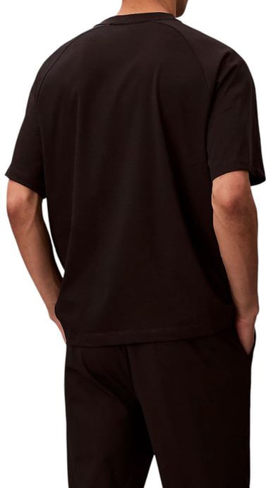 Calvin Klein Sport Black Cotton T-Shirt Zwart