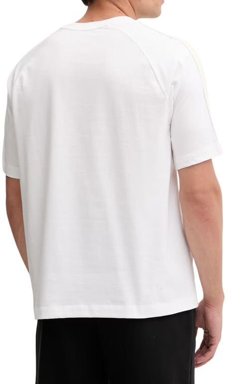 Calvin Klein Sport White Cotton T-Shirt Wit