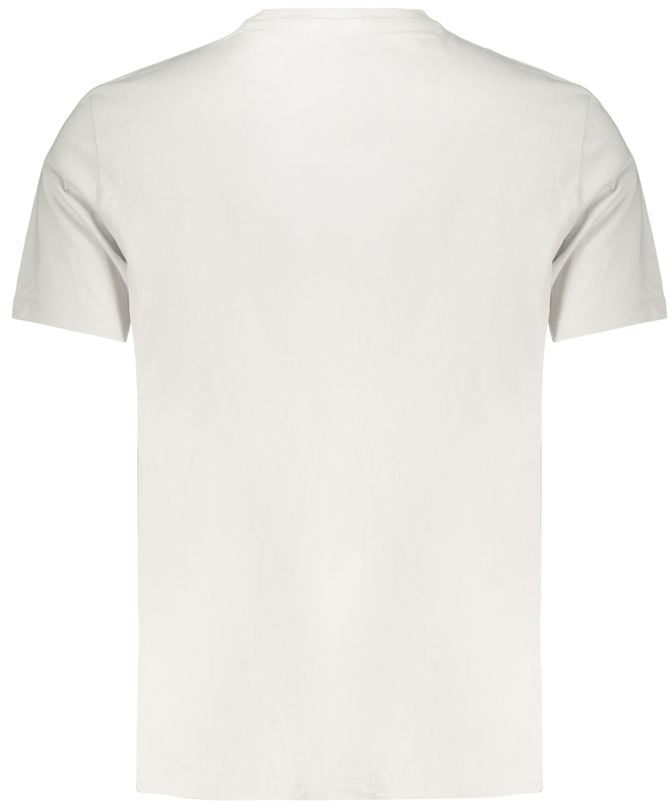 Calvin Klein Gray Cotton Men's T-Shirt Grijs