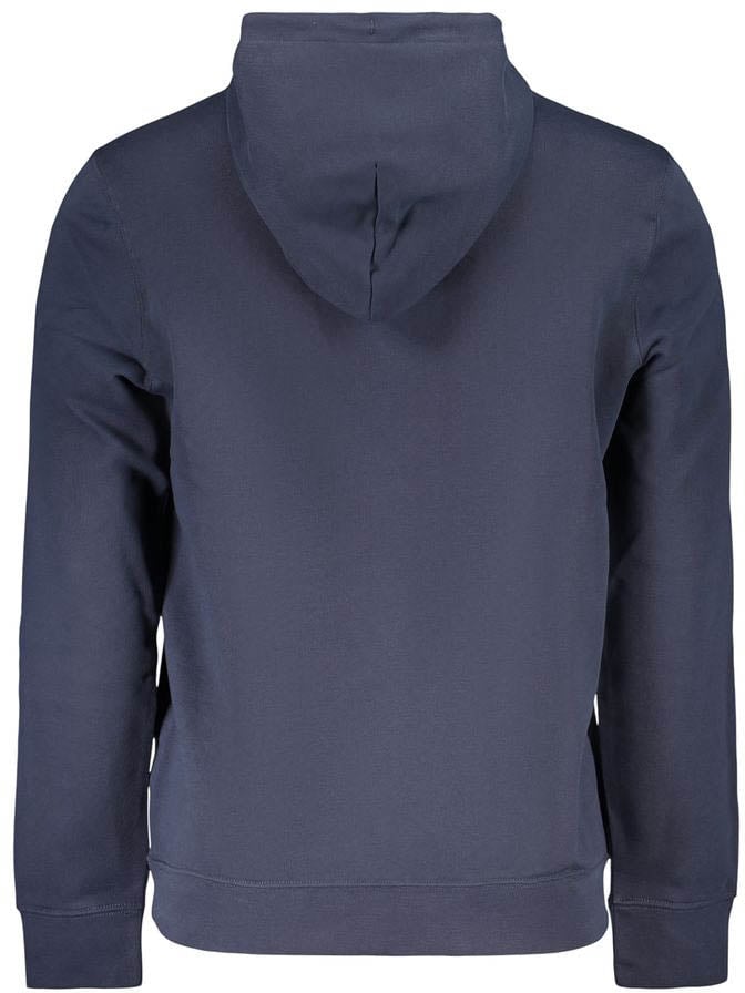 Calvin Klein Blue Cotton Men Sweater Blauw