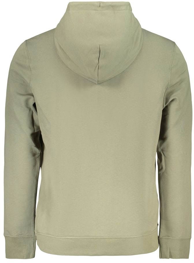 Calvin Klein Green Cotton Men's Hoodie Groen