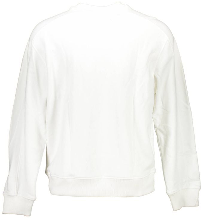 Calvin Klein Bianco Cotton Mens Sweatshirt Divers