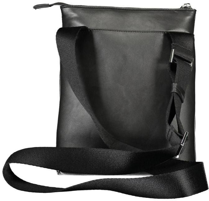 Calvin Klein Nero Polyester Men Shoulder Bag Zwart
