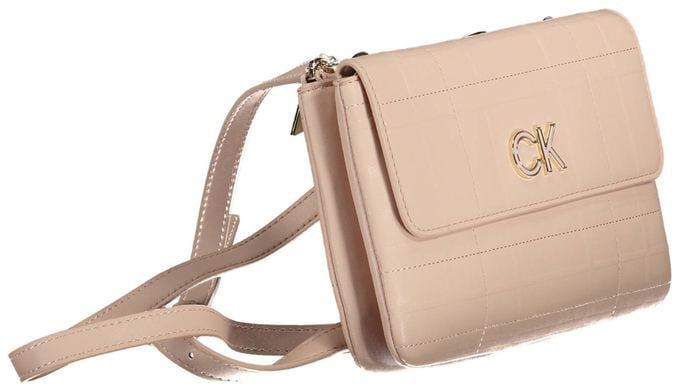 Calvin Klein Calvin Klein Rosa Polyurethane Women Handbag Roze
