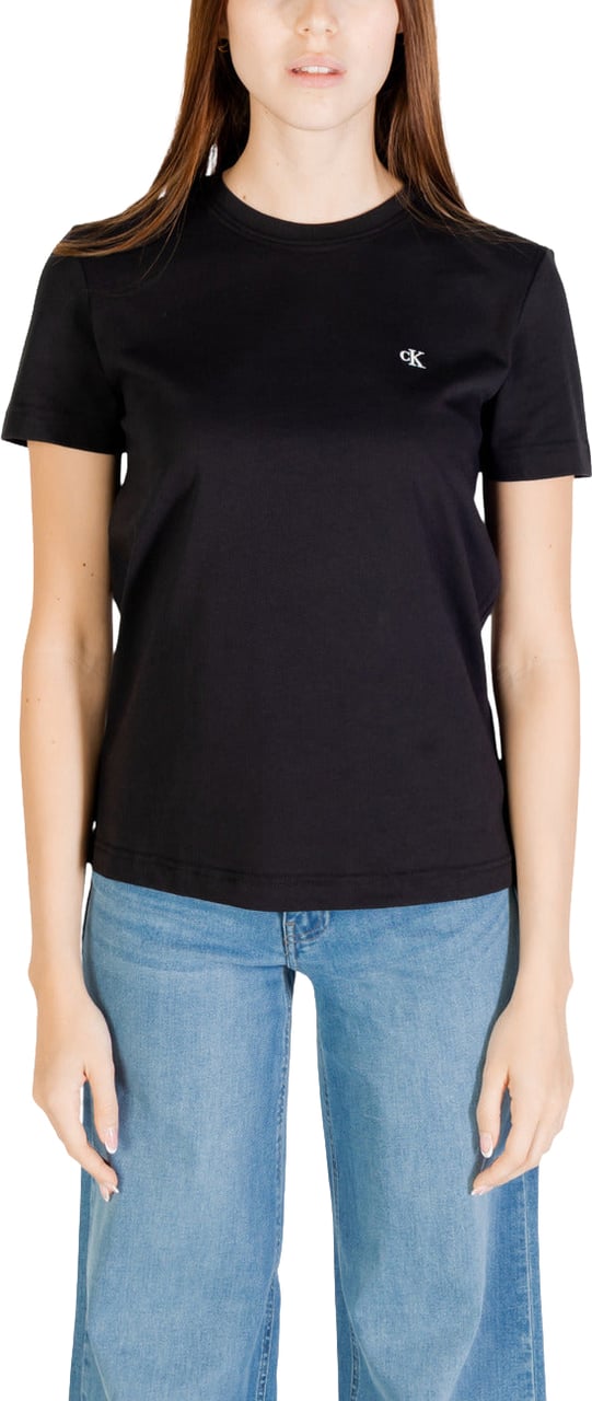 Calvin Klein Jeans Women T-Shirt Zwart
