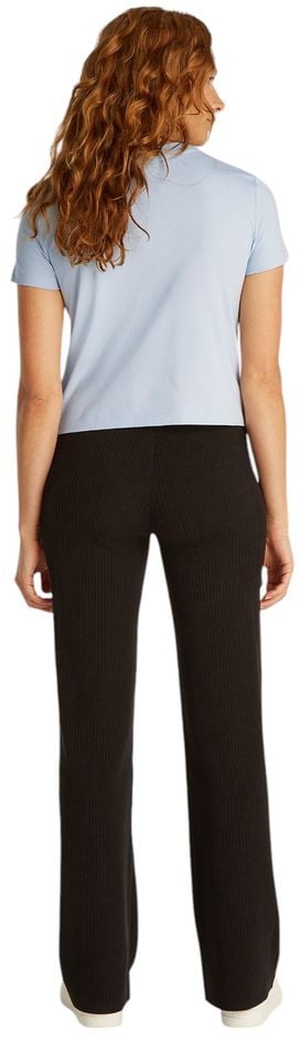 Calvin Klein Jeans Blue Recycled Cotton T-Shirt Blauw