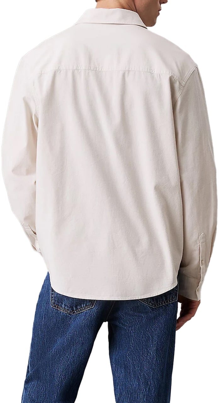 Calvin Klein Shirts Beige Wit