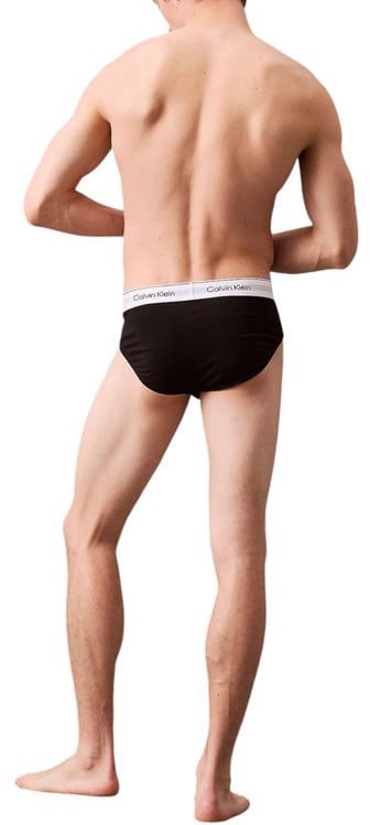 Calvin Klein Underwear Gray Cotton Briefs Grijs