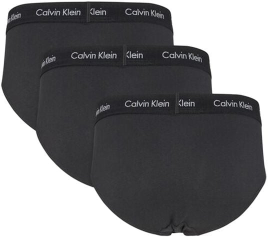 Calvin Klein Underwear Black Elastane Briefs Zwart