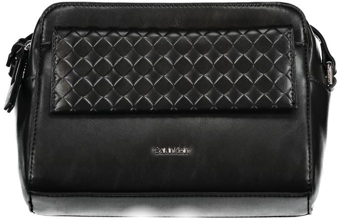 Calvin Klein Calvin Klein Black Polyester Women Shoulder Bag Zwart