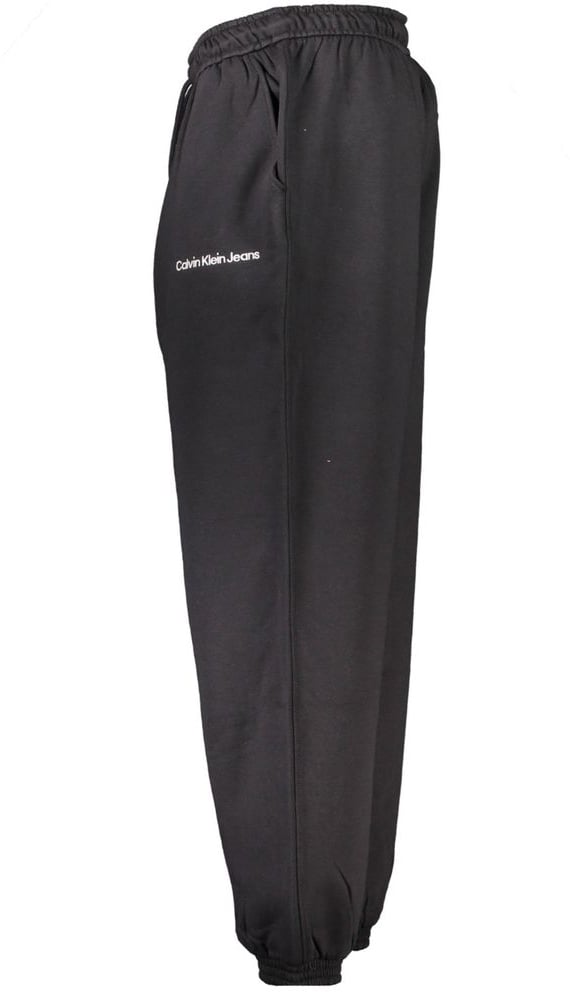 Calvin Klein Calvin Klein Black Cotton Men's Sweatpant Zwart