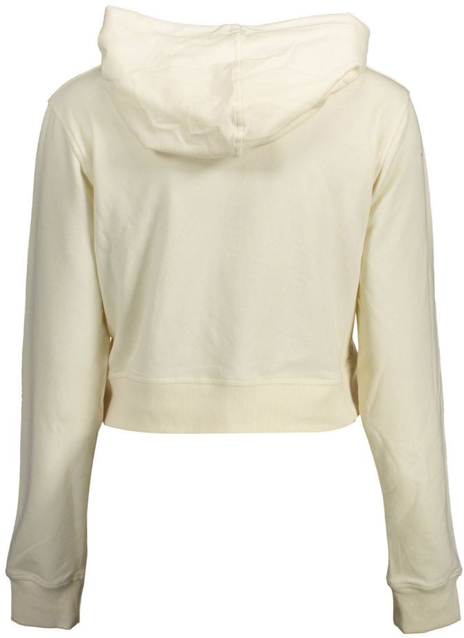 Calvin Klein Calvin Klein Bianco Cotton Women Sweatshirt Wit