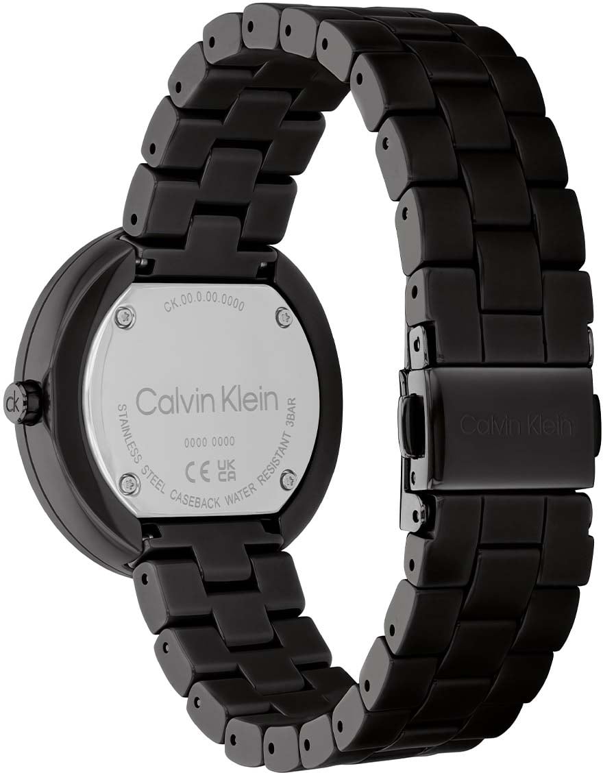 Calvin Klein CK Pure dms cera black 34mm Zwart