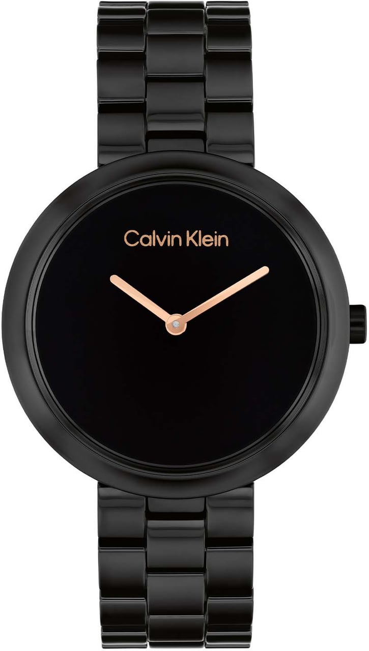 Calvin Klein CK Pure dms cera black 34mm Zwart