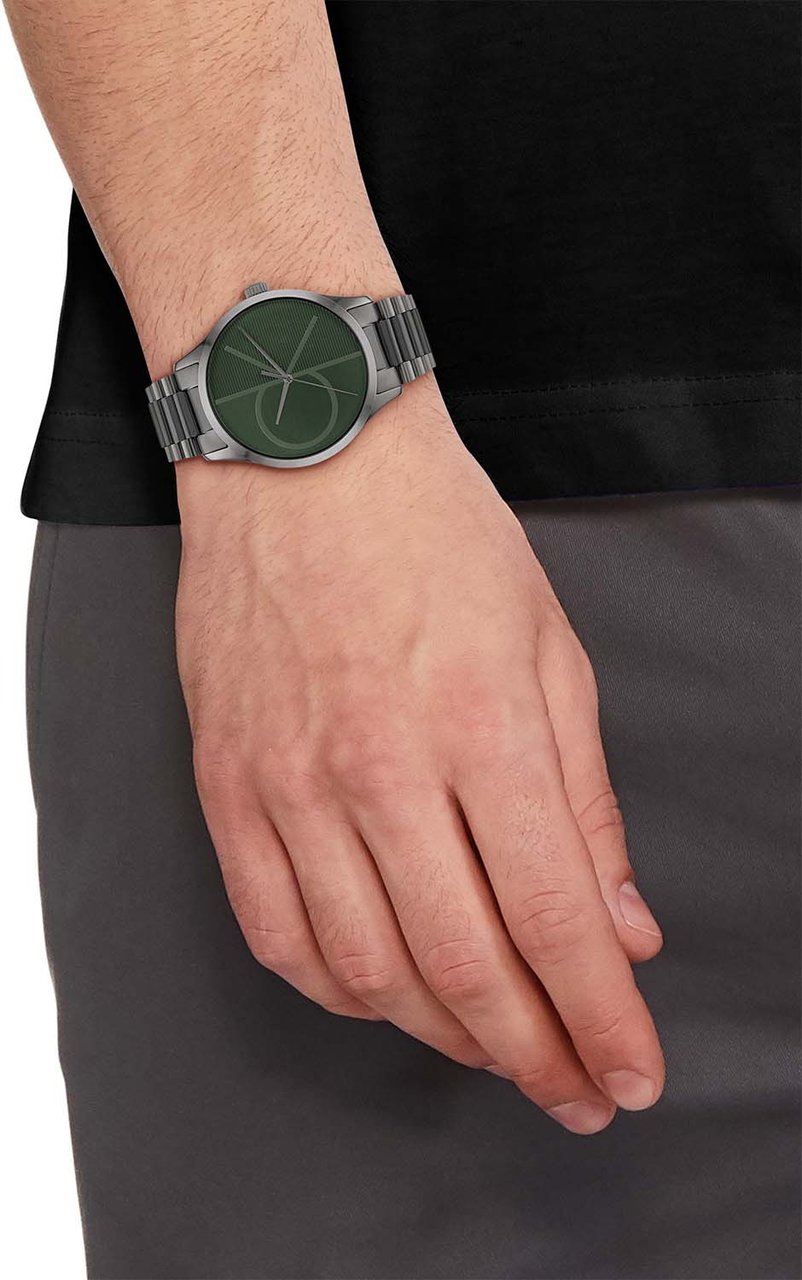 Calvin Klein Calvin Klein CK25200164 Heren Horloge Staal 40mm Grijs