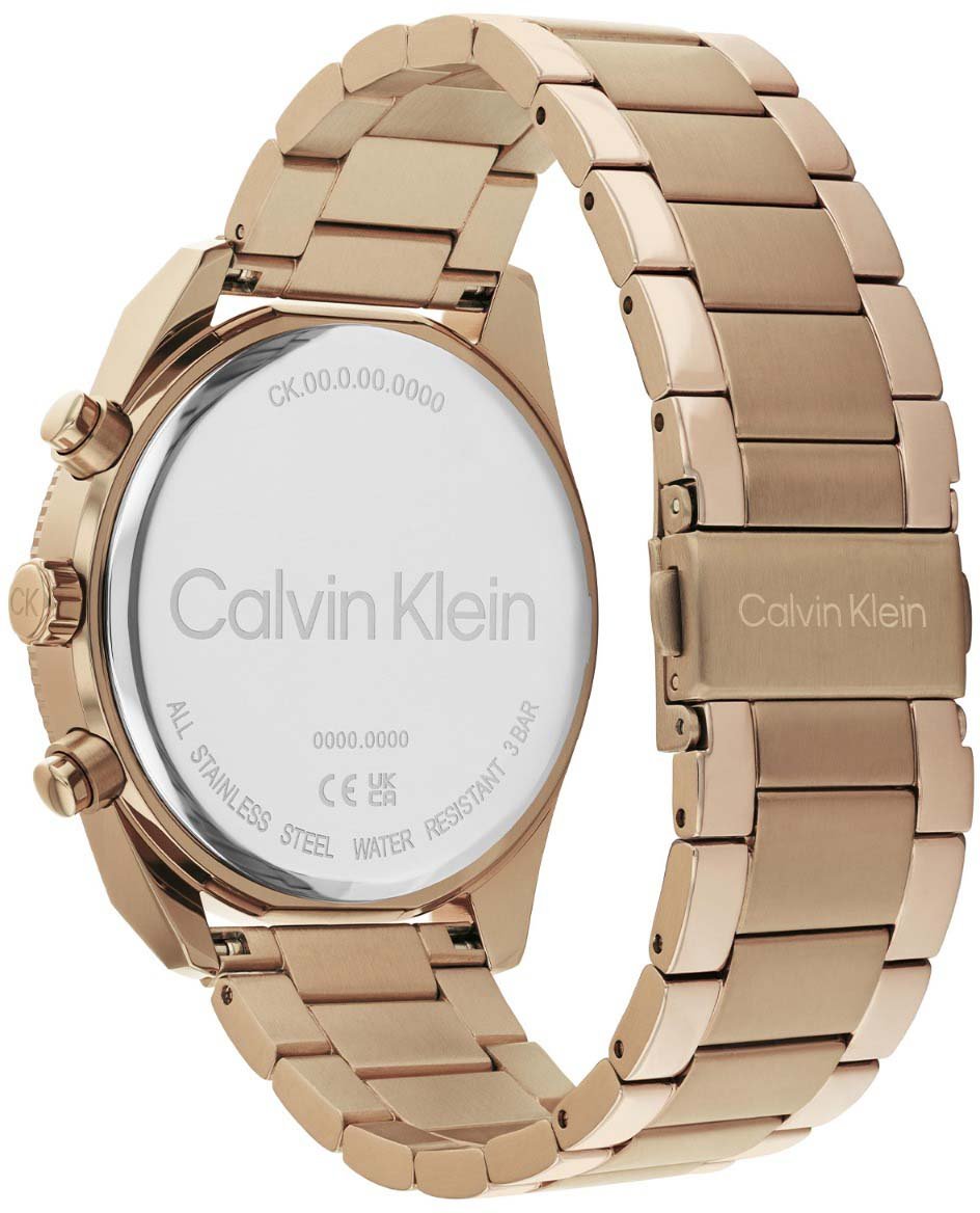 Calvin Klein Calvin Klein CK25200357 Heren Horloge Staal 44mm Goud