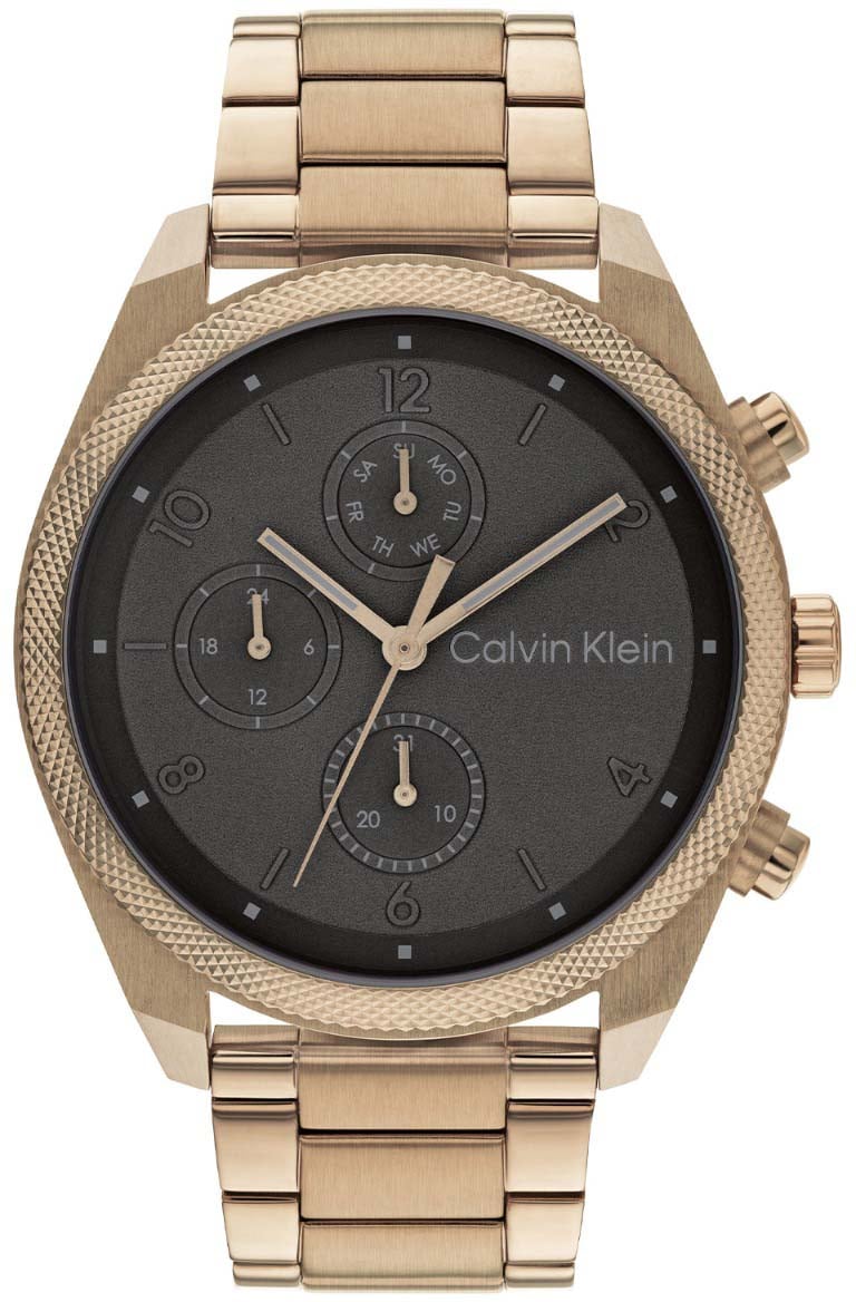 Calvin Klein Calvin Klein CK25200357 Heren Horloge Staal 44mm Goud