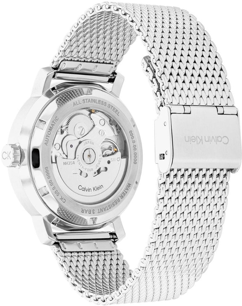 Calvin Klein CK25300004 Heren Horloge Staal 40mm Automaat Zilver