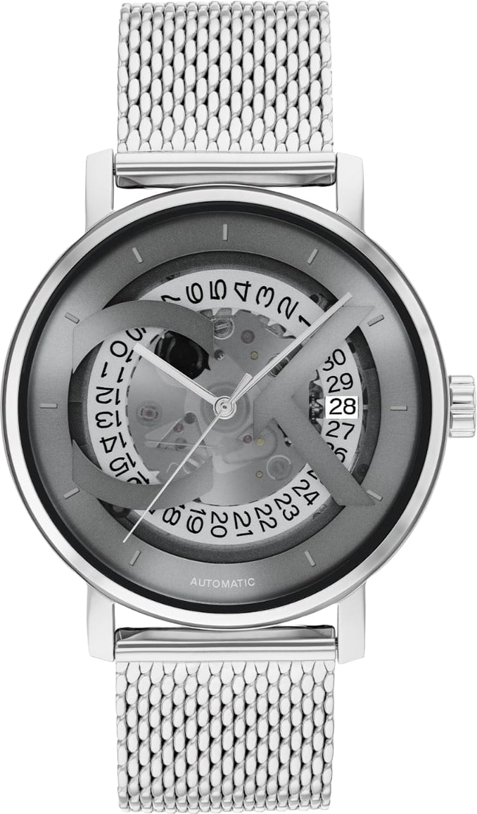 Calvin Klein CK25300004 Heren Horloge Staal 40mm Automaat Zilver