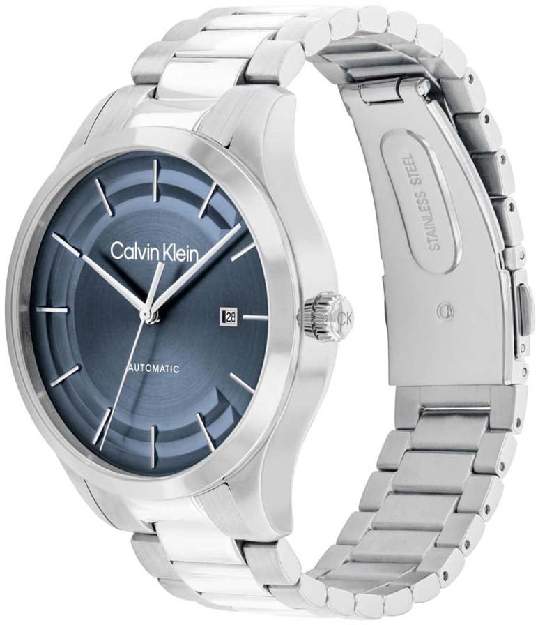 Calvin Klein Calvin Klein CK25300020 Heren Horloge Staal Automaat 40mm Zilver