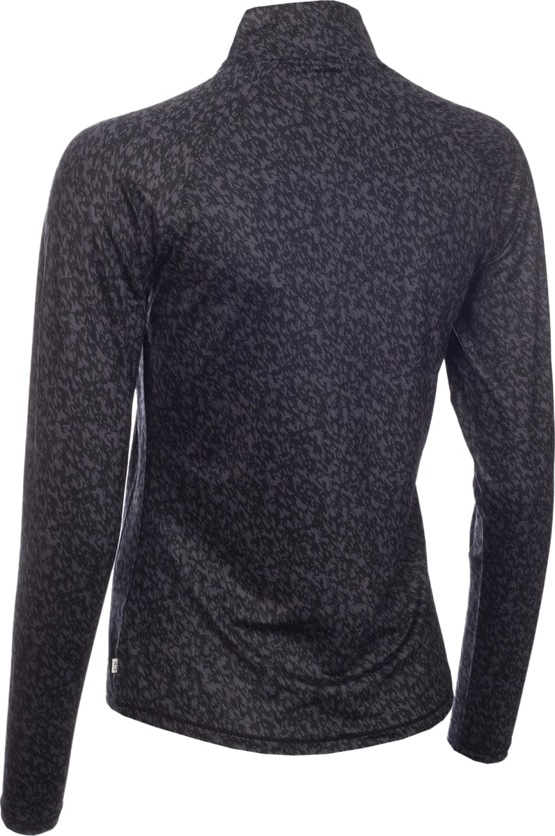 Calvin Klein Pully / Zip First Layer Print Black Zwart