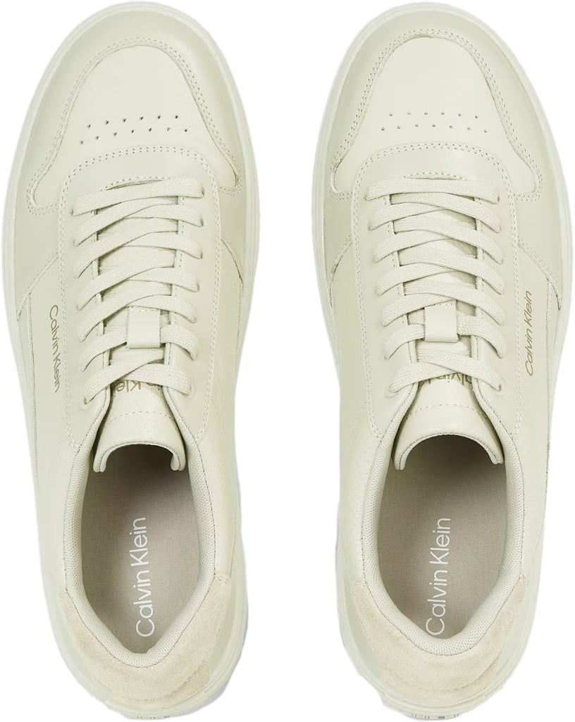 Calvin Klein Low Top Lace Up Bskt Sneakers Grijs