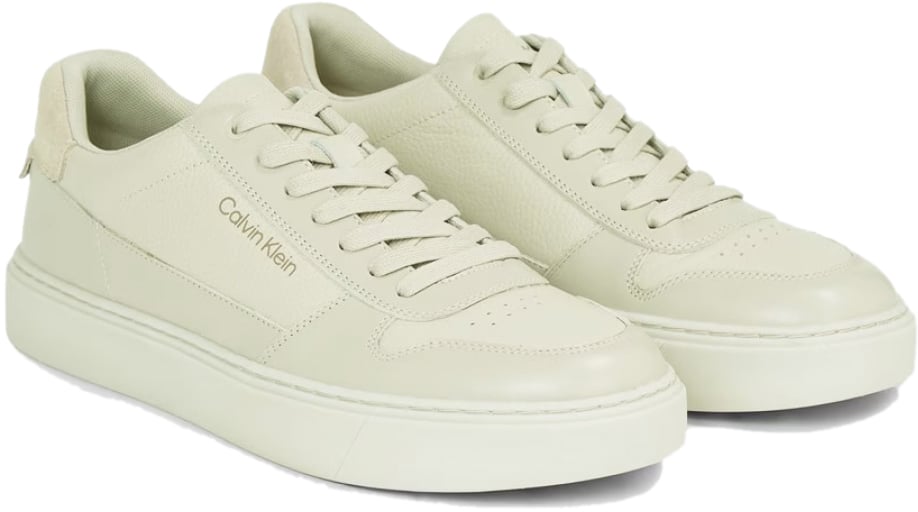 Calvin Klein Low Top Lace Up Bskt Sneakers Grijs