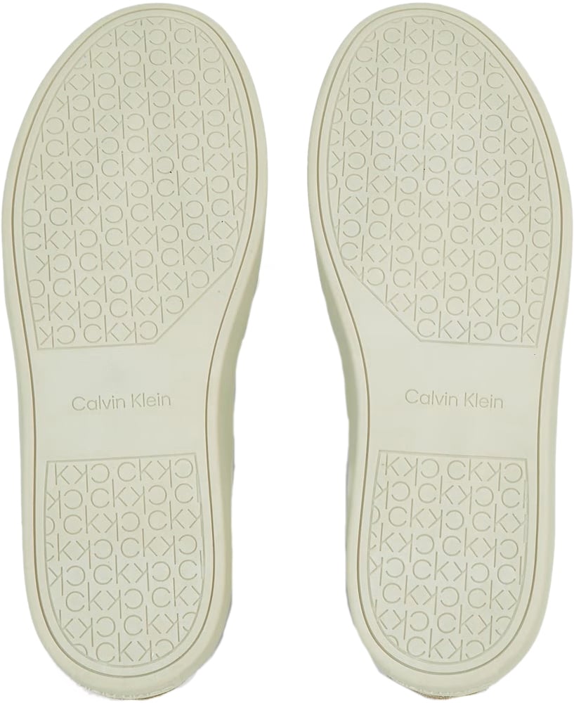 Calvin Klein Low Top Lace Up Bskt Sneakers Grijs