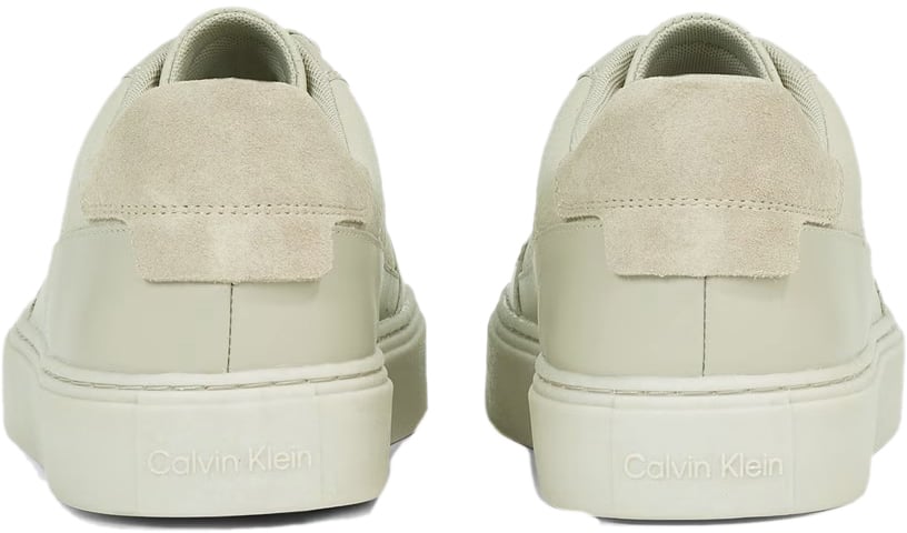 Calvin Klein Low Top Lace Up Bskt Sneakers Grijs