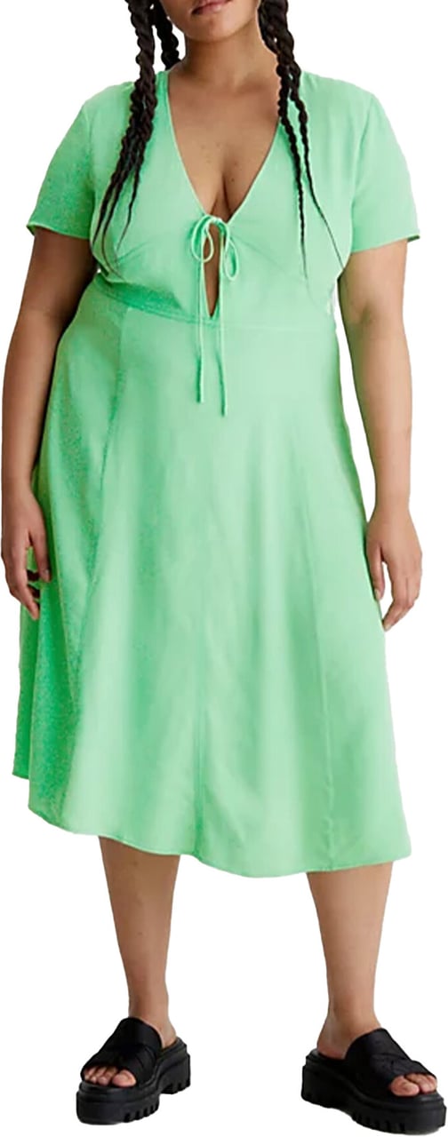 Calvin Klein Calvin Klein Jurken Groen J20j221140 L1c Groen