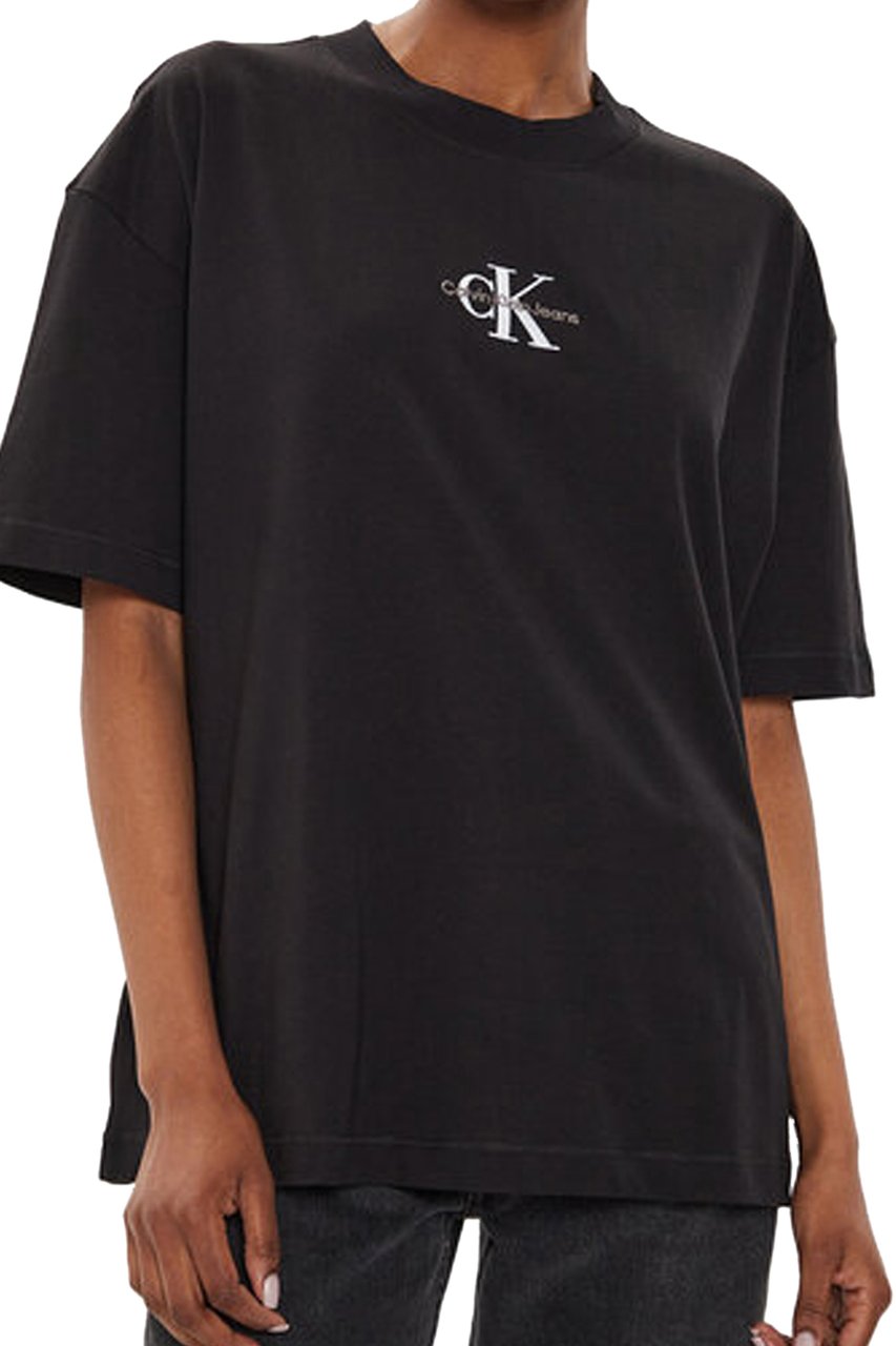Calvin Klein T-Shirts And Polos Black Zwart