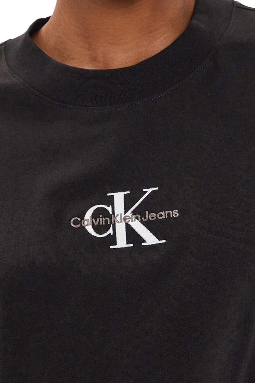 Calvin Klein T-Shirts And Polos Black Zwart
