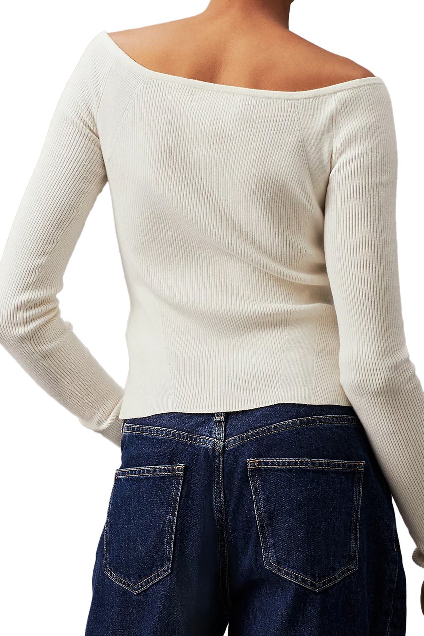 Calvin Klein Sweaters White Wit