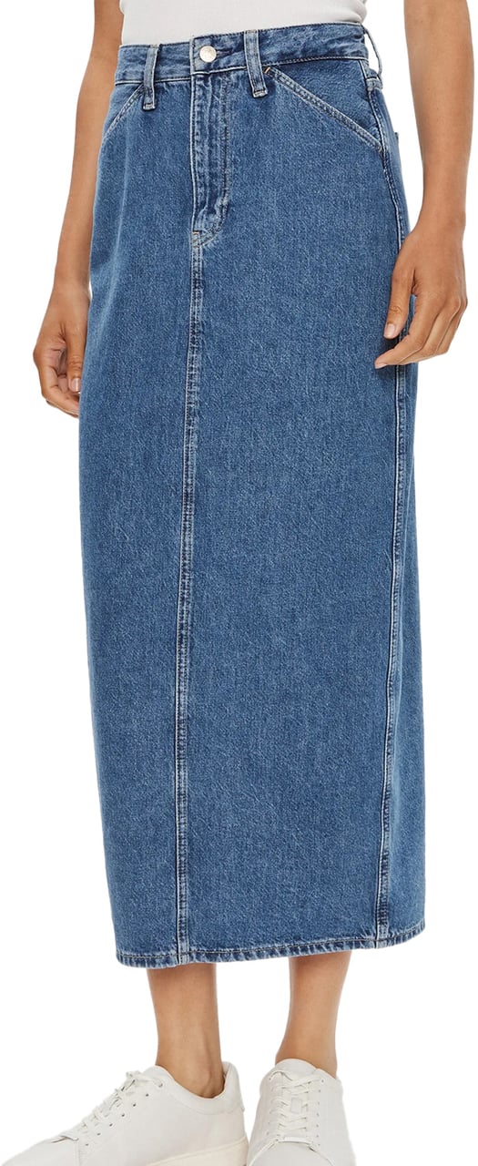 Calvin Klein Skirts Denim Light Blauw