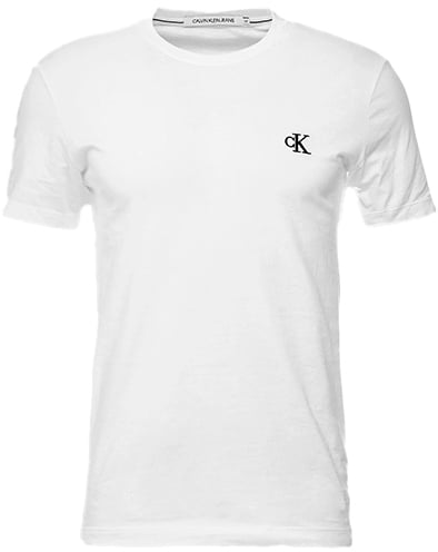 Calvin Klein Calvin Klein Jeans CK Essentail Slim Tee Wit