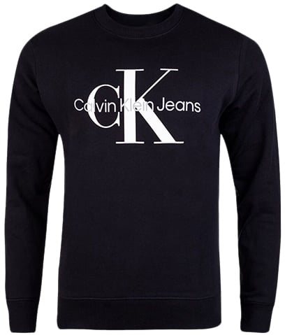 Calvin Klein Jeans Core Monologo Crewneck Zwart