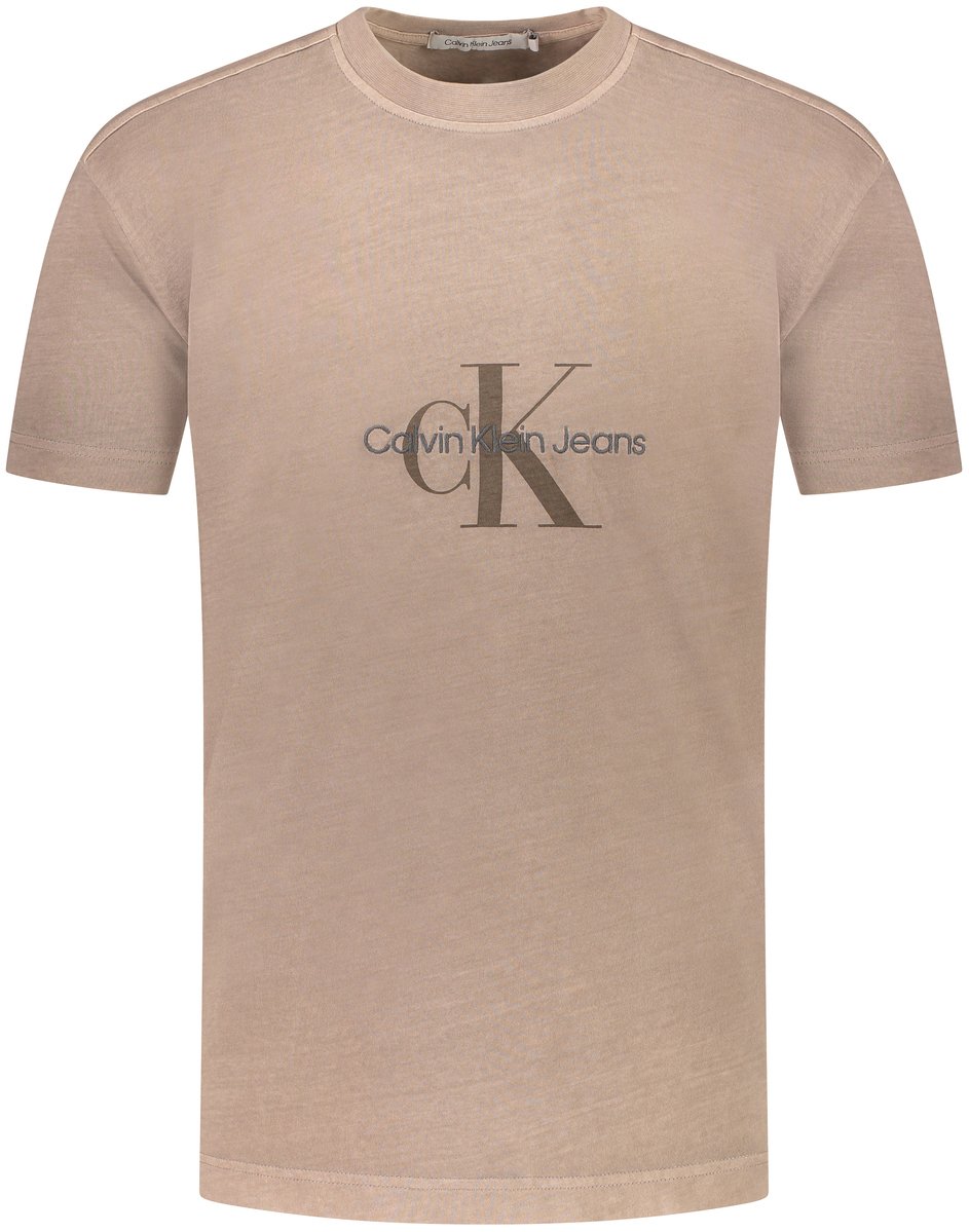 Calvin Klein T-shirt Bruin Bruin