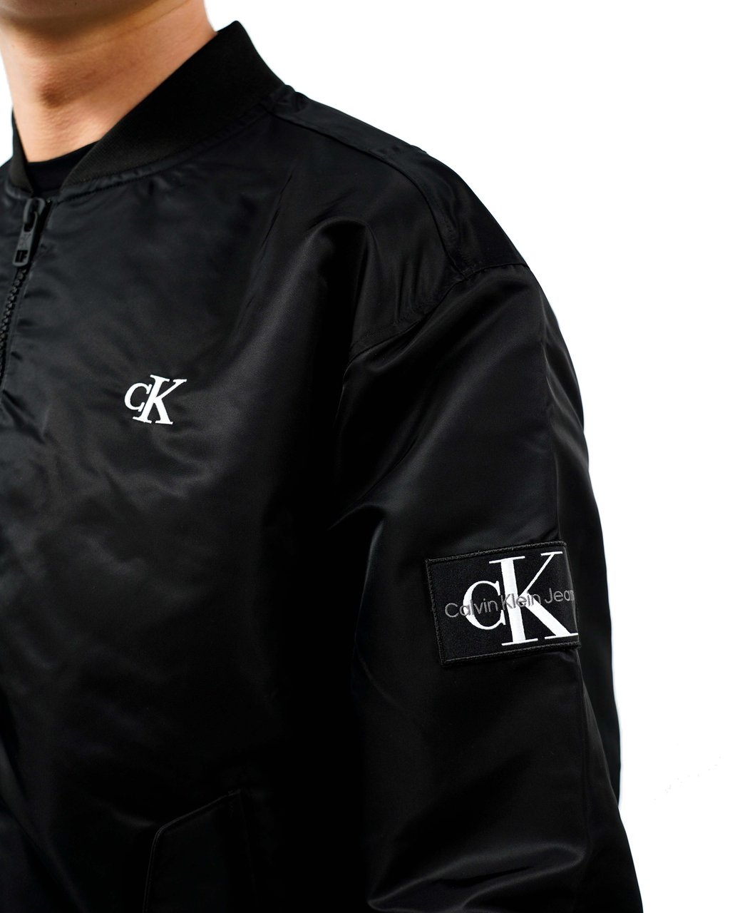 Calvin Klein Bomber Zwart