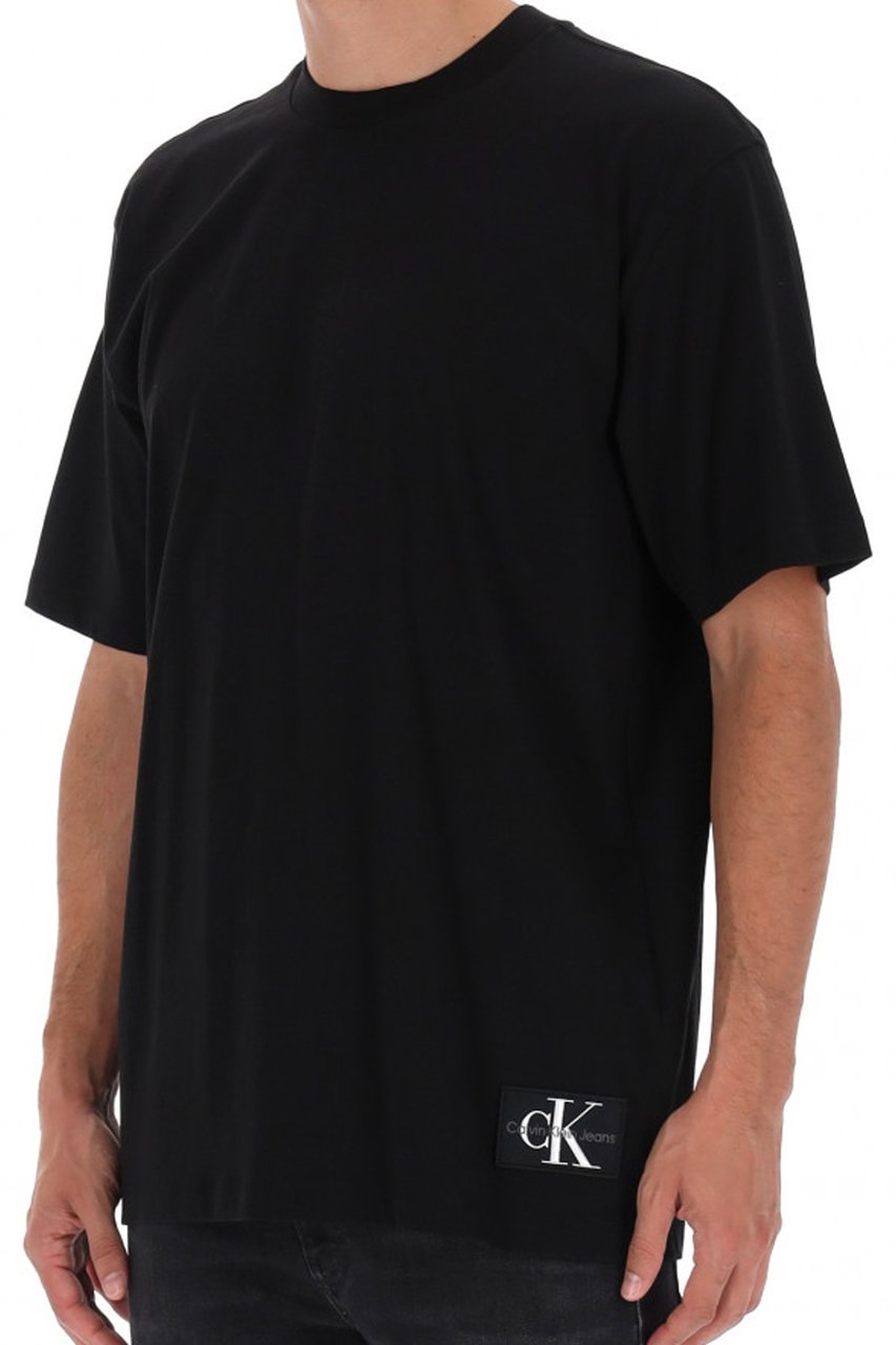 Calvin Klein T-Shirts And Polos Black Zwart