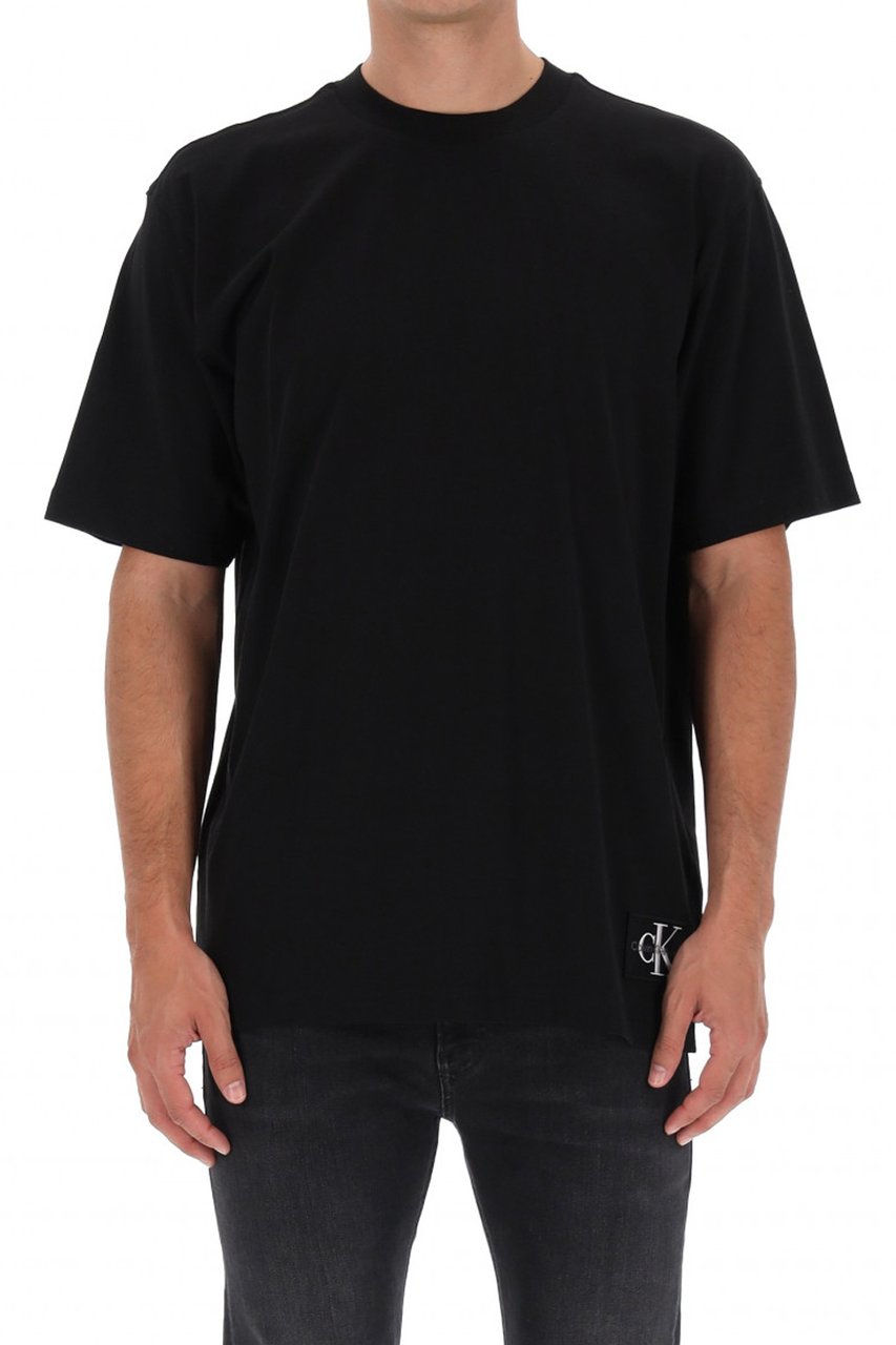 Calvin Klein T-Shirts And Polos Black Zwart