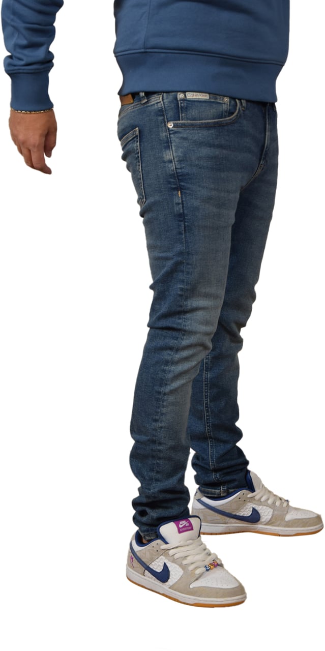 Calvin Klein Jeans Skinny Fit Blauw