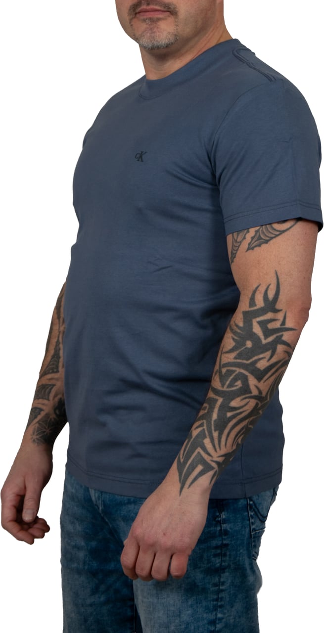Calvin Klein Calvin Klein Jeans Heavy Regular Tee Blauw