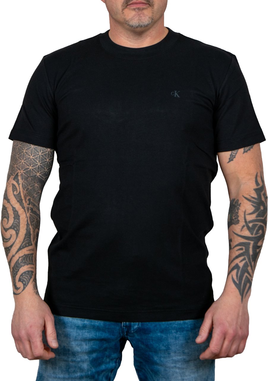Calvin Klein Calvin Klein Jeans Heavy Regular Tee Zwart