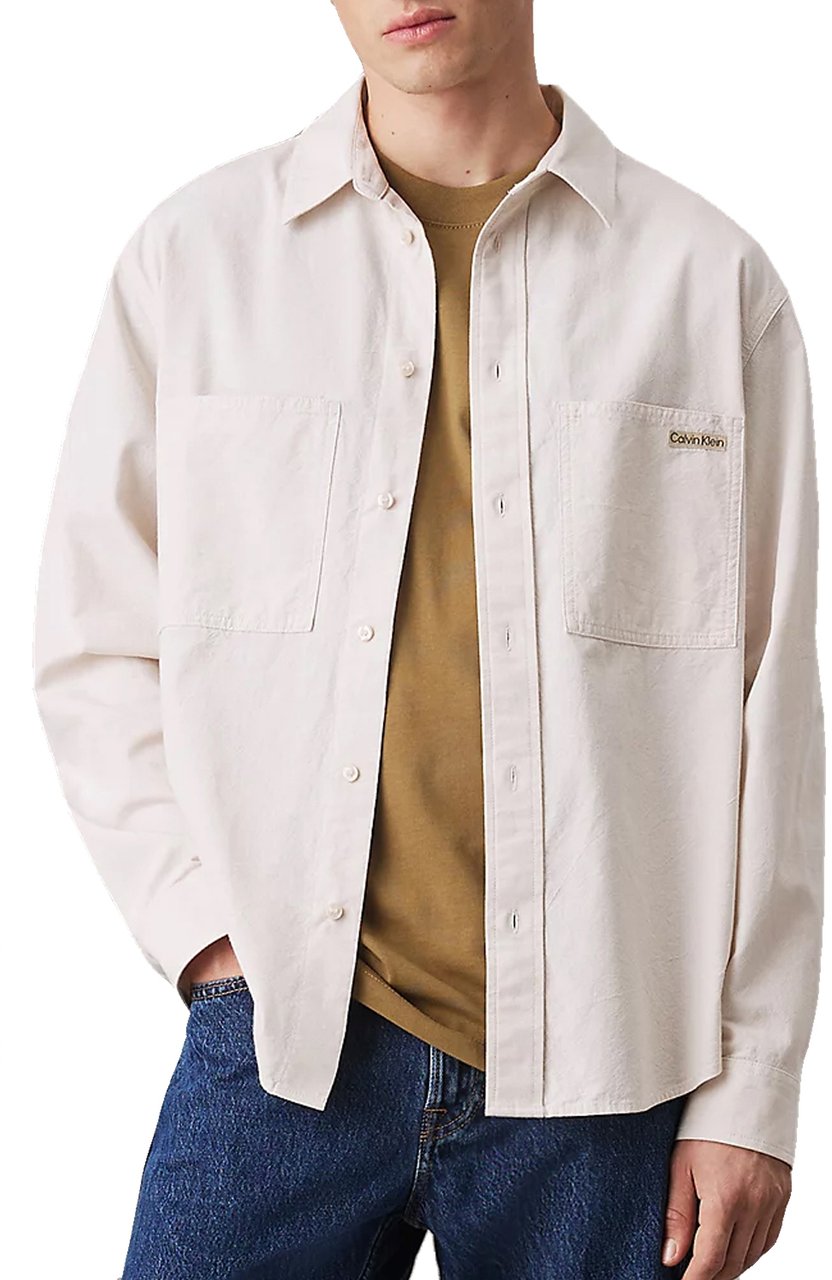 Calvin Klein Shirts Beige Beige